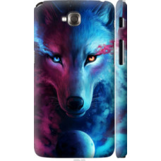 Чехол на LG G Pro Lite Dual D686 Арт-волк (3999c-440)