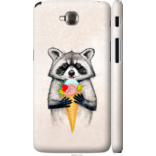 Чехол на LG G Pro Lite Dual D686 Енотик с мороженым (4602c-440)