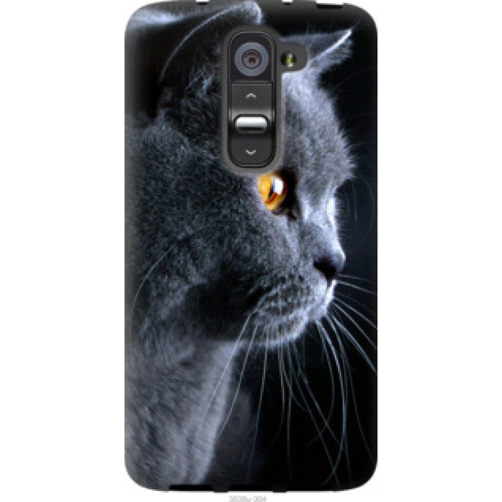 Чехол на LG G2 mini D618 Красивый кот (3038u-304)