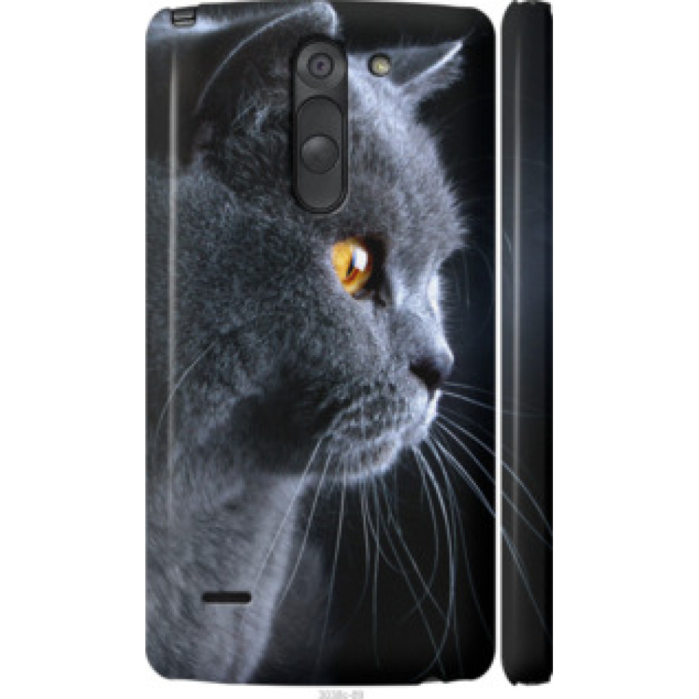 Чехол на LG G3 Stylus D690 Красивый кот (3038c-89)