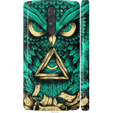 Чехол на LG G3 Stylus D690 Сова Арт-тату (3971c-89)