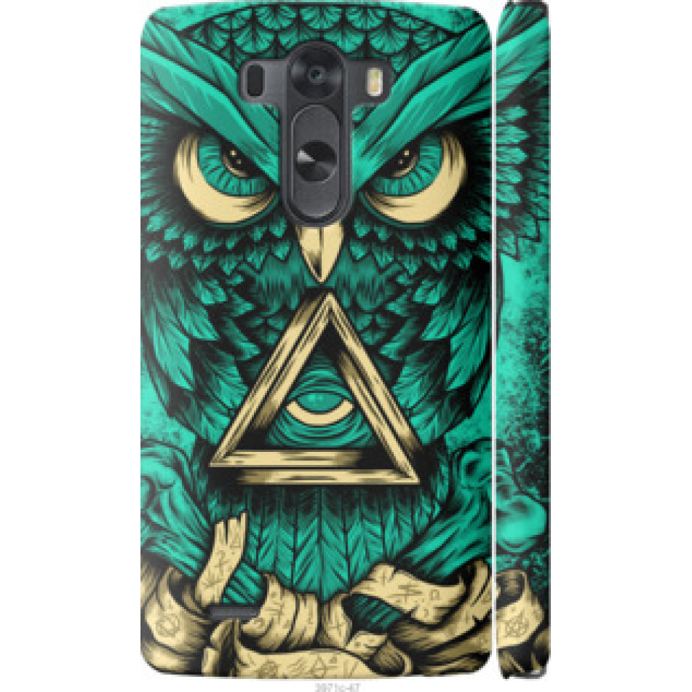 Чохол на LG G3 D855 Сова Арт-тату (3971c-47)