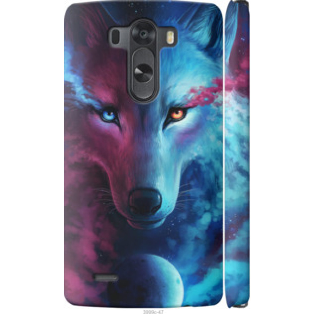 Чохол на LG G3 D855 Арт-волк (3999c-47)