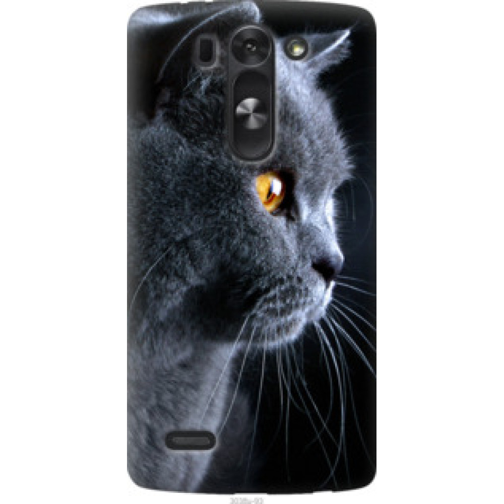 Чехол на LG G4 Stylus H540 Красивый кот (3038u-242)