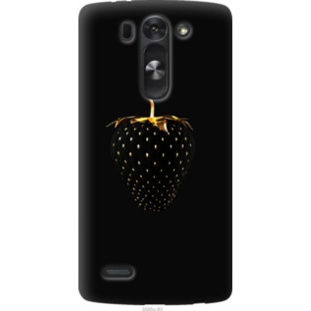 Чехол на LG G4 Stylus H540 Черная клубника (3585u-242)