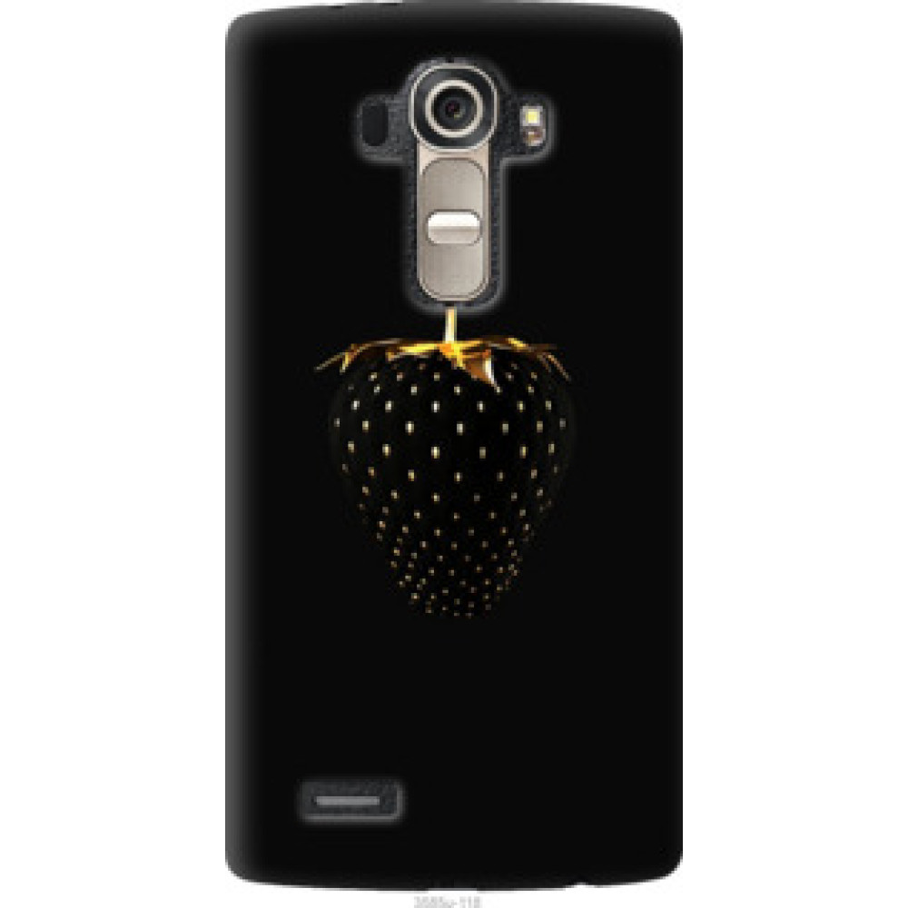 Чехол на LG G4 H815 Черная клубника (3585u-118)