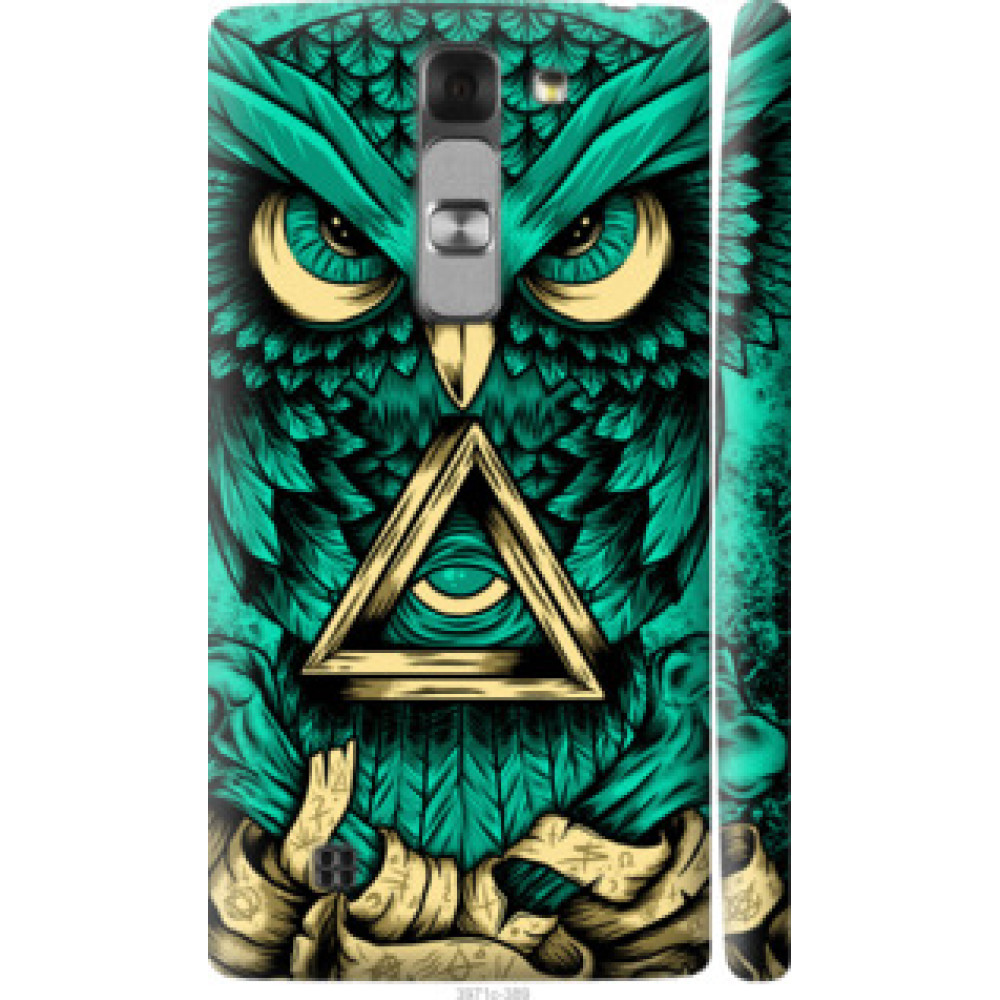 Чехол на LG G4c H522y Сова Арт-тату (3971c-389)
