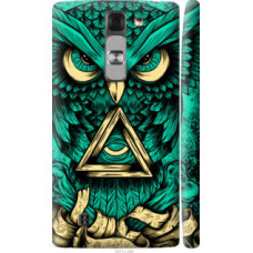 Чехол на LG G4c H522y Сова Арт-тату (3971c-389)