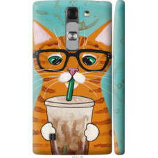 Чехол на LG G4c H522y Зеленоглазый кот в очках (4054c-389)