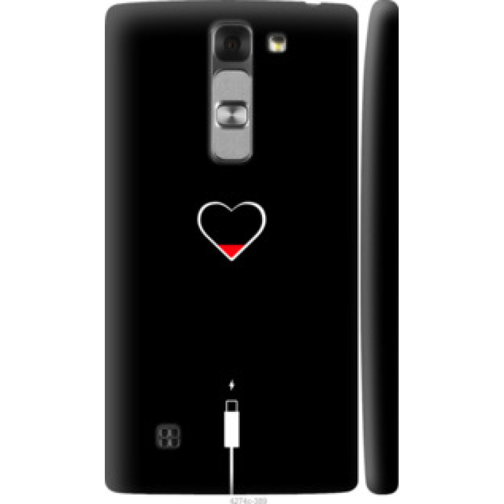 Чехол на LG G4c H522y Подзарядка сердца (4274c-389)