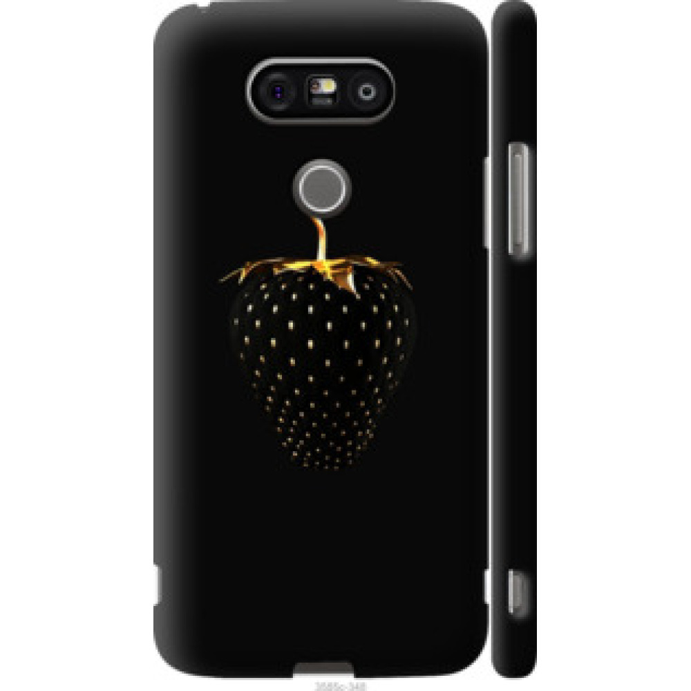 Чехол на LG G5 H860 Черная клубника (3585c-348)
