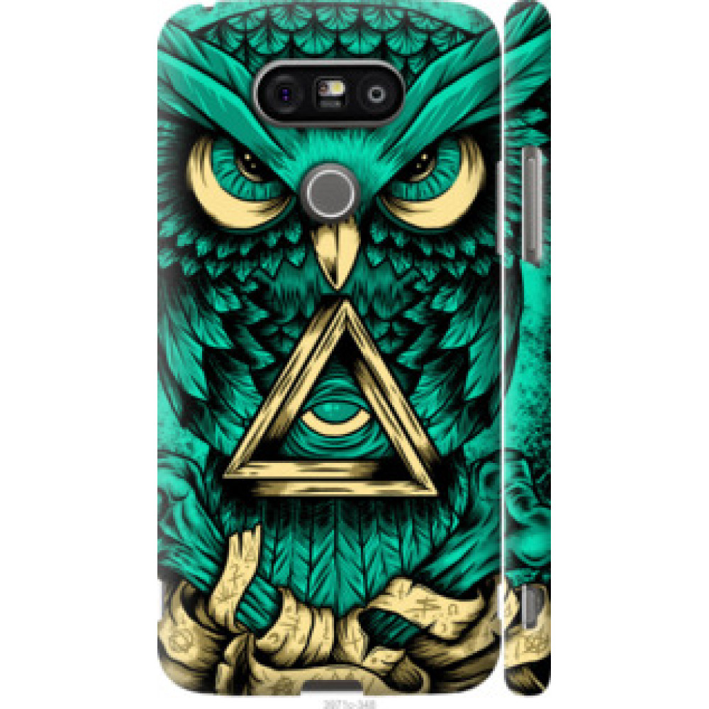 Чехол на LG G5 H860 Сова Арт-тату (3971c-348)