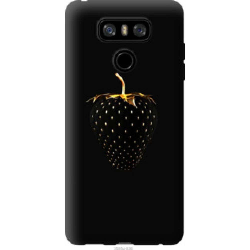 Чехол на LG G6 Черная клубника (3585u-836)