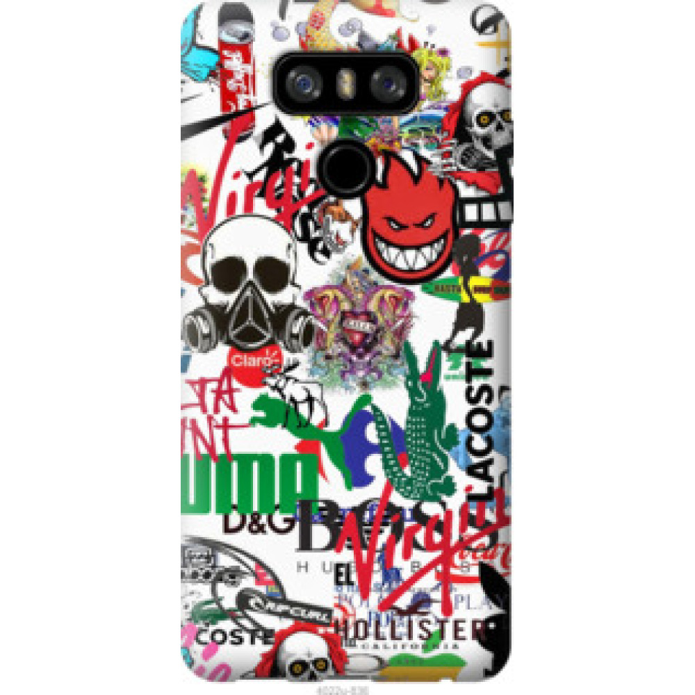 Чохол на LG G6 Many different logos (4022u-836)