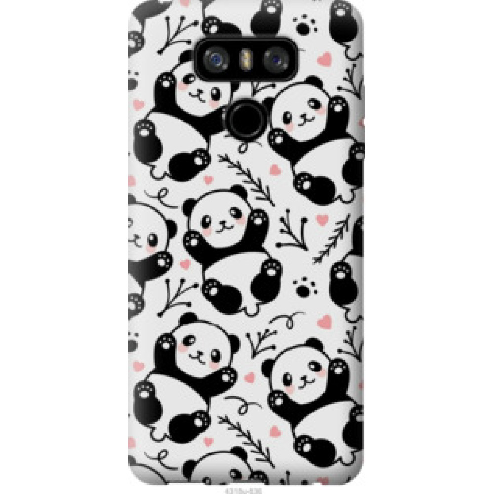 Чохол на LG G6 Панды (4318u-836)