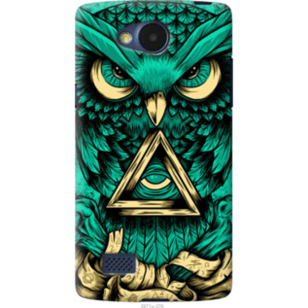 Чехол на LG Joy H220 Сова Арт-тату (3971u-376)