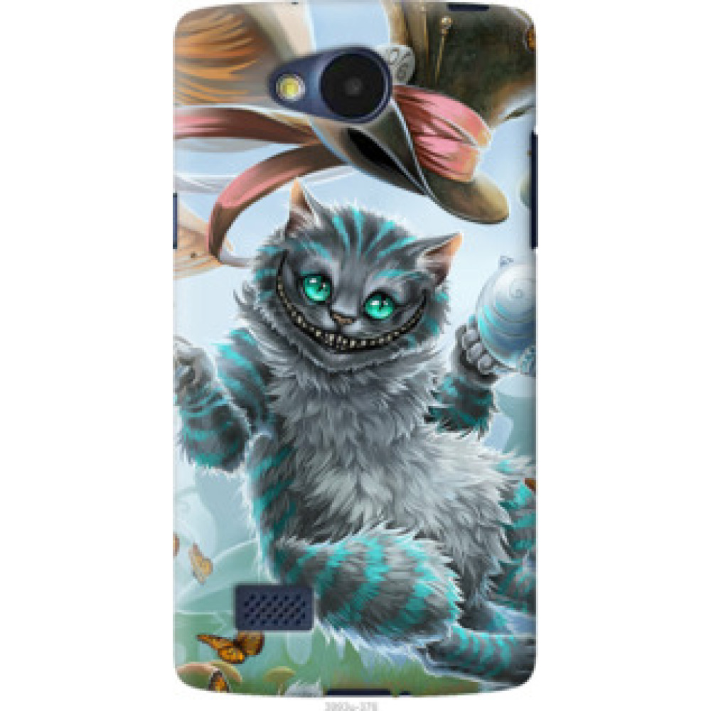 Чехол на LG Joy H220 Чеширский кот 2 (3993u-376)