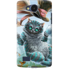 Чехол на LG Joy H220 Чеширский кот 2 (3993u-376)