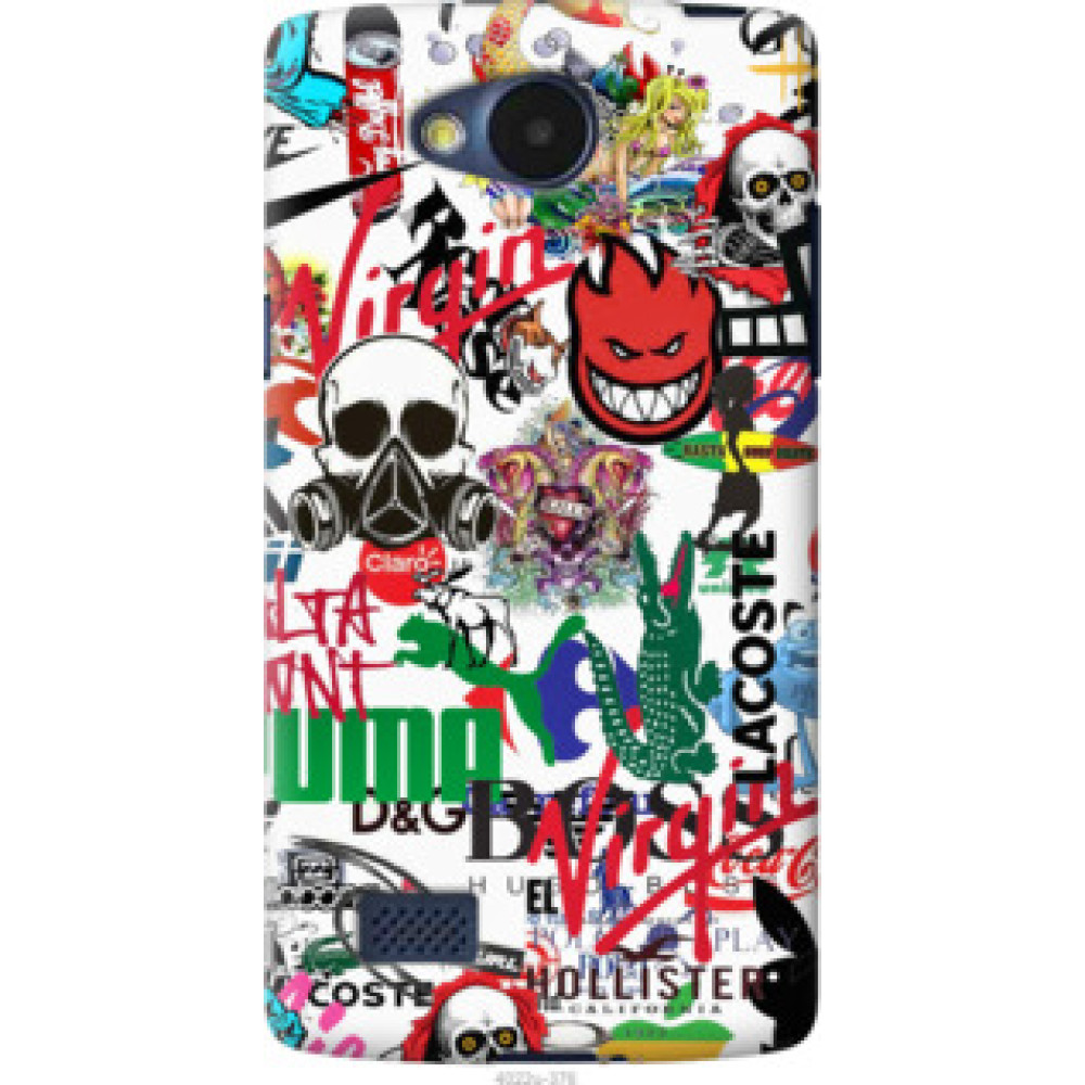 Чохол на LG Joy H220 Many different logos (4022u-376)