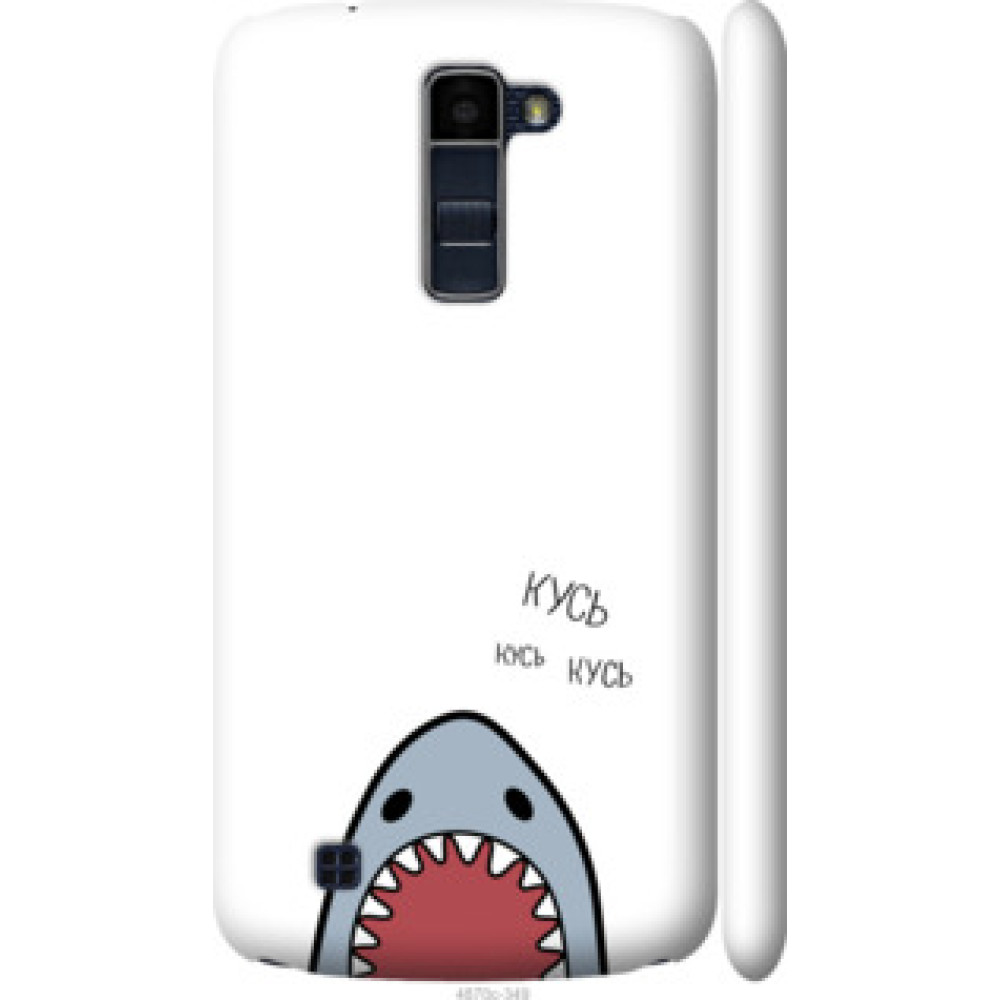 Чехол на LG K10 / K410 Акула (4870c-349)
