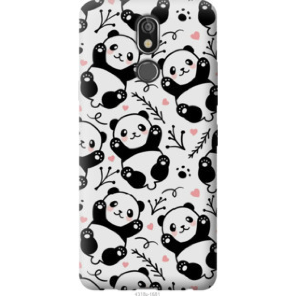 Чехол на LG K40 Панды (4318u-1681)