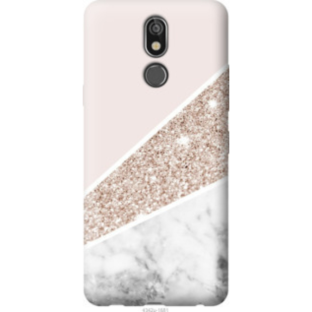 Чохол на LG K40 Пастельный мрамор (4342u-1681)