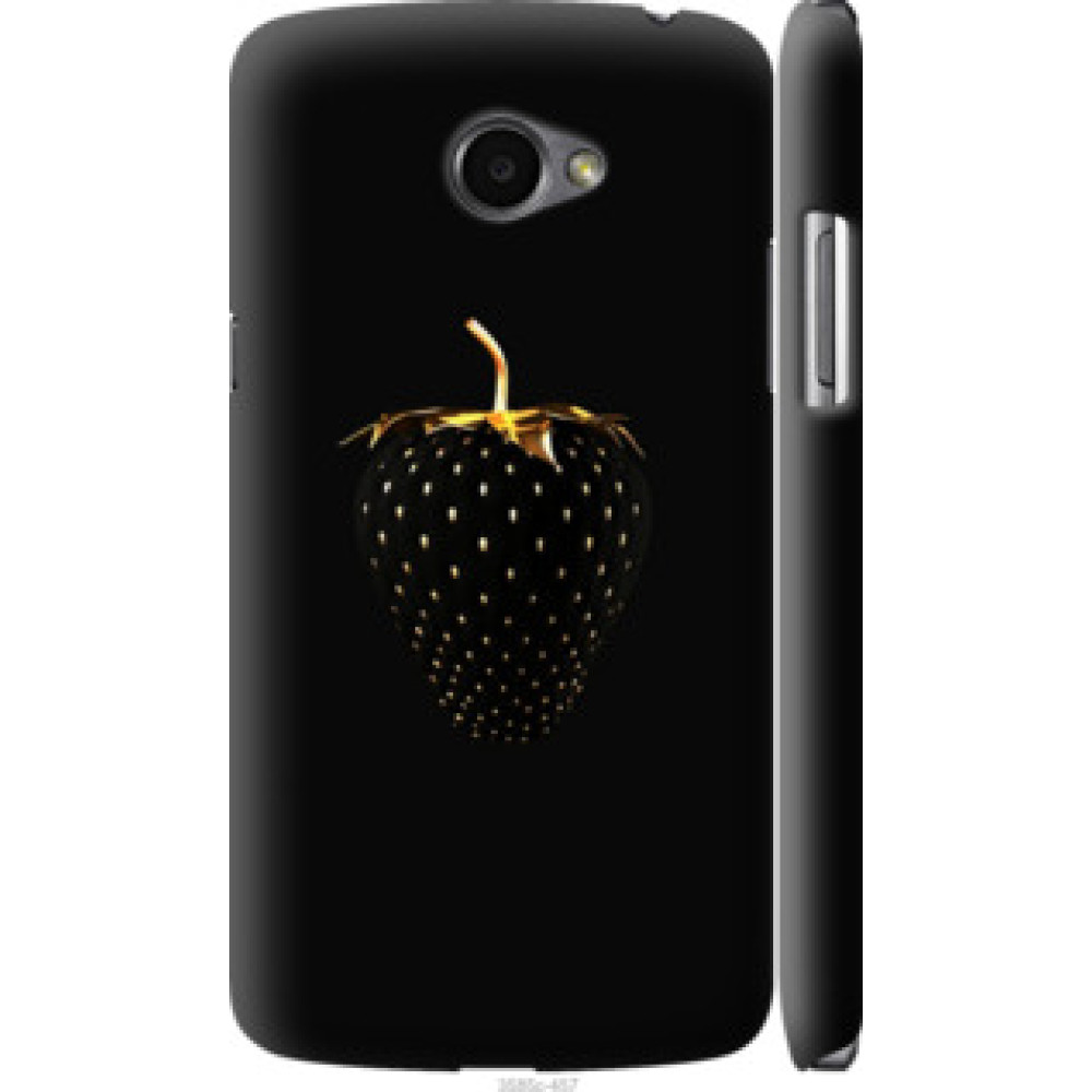 Чехол на LG K5 X220 Черная клубника (3585c-457)