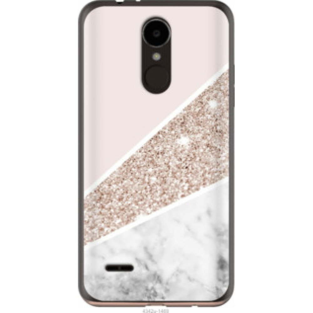 Чехол на LG K7 2017 X230 Пастельный мрамор (4342u-1469)