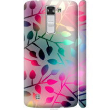 Чехол на LG K8 K350E Листья (2235c-297)