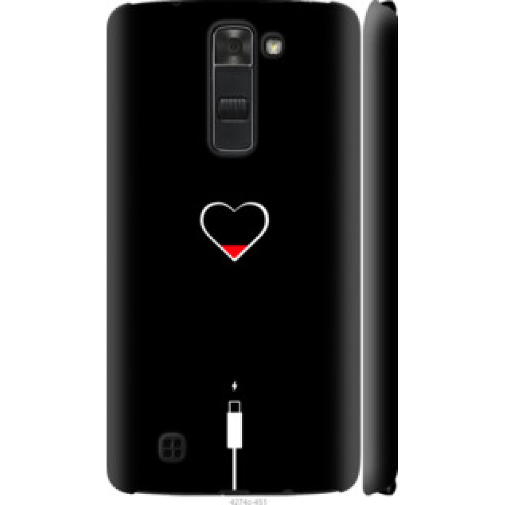 Чохол на LG K7 Подзарядка сердца (4274c-451)