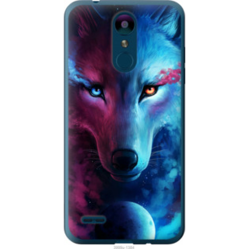 Чехол на LG K8 2018 Арт-волк (3999u-1384)