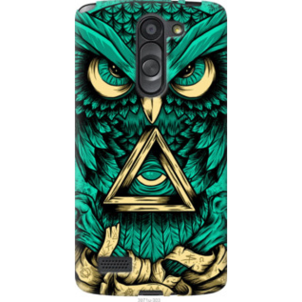 Чехол на LG L Bello D335 Сова Арт-тату (3971u-303)