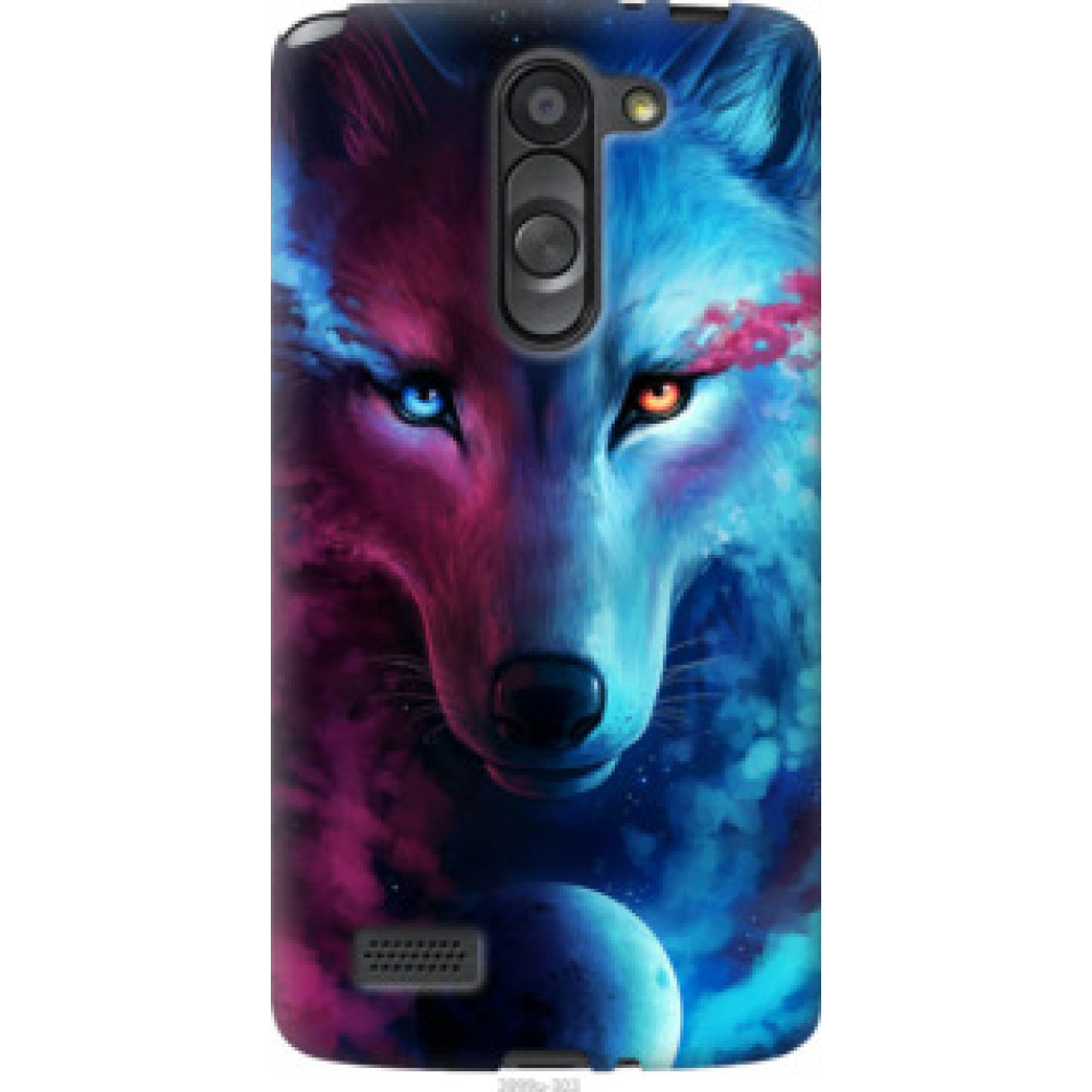 Чехол на LG L Bello D335 Арт-волк (3999u-303)