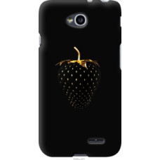 Чехол на LG L70 Dual D325 Черная клубника (3585u-201)