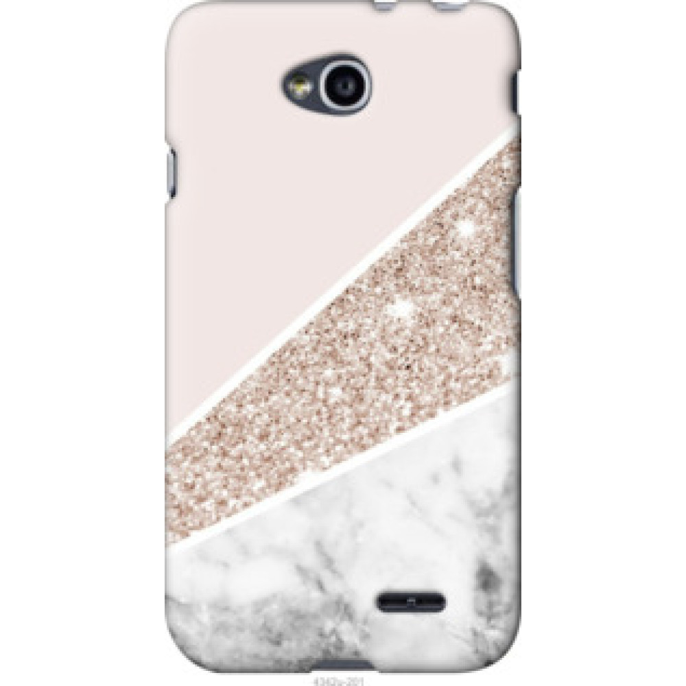 Чохол на LG L70 Dual D325 Пастельный мрамор (4342u-201)