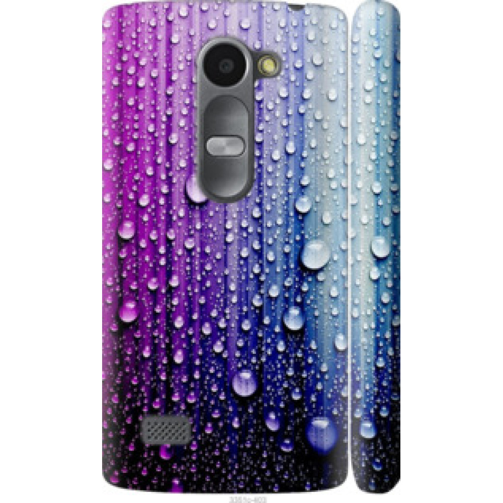 Чехол на LG Leon H324 Капли воды (3351c-403)