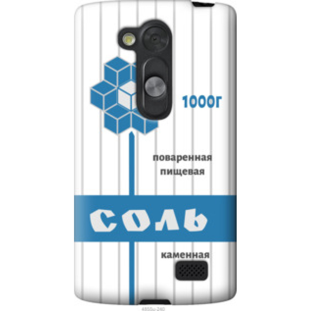 Чехол на LG L Fino D295 Соль (4855u-240)