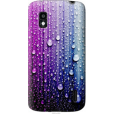 Чехол на LG Nexus 4 E960 Капли воды (3351u-203)