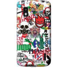 Чехол на LG Nexus 4 E960 Many different logos (4022u-203)