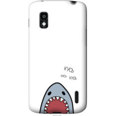 Чехол на LG Nexus 4 E960 Акула (4870u-203)
