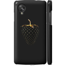 Чехол на LG Nexus 5 Черная клубника (3585c-57)