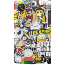 Чехол на LG Nexus 5 Popular logos (4023c-57)