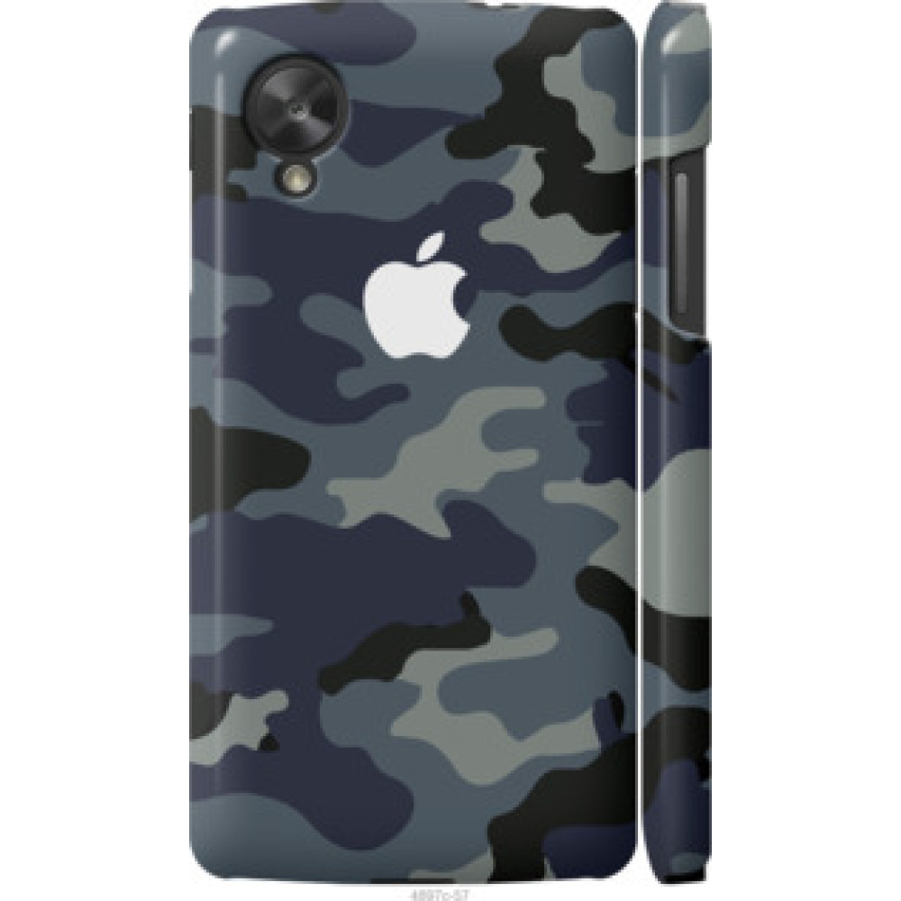 Чехол на LG Nexus 5 Камуфляж 1 (4897c-57)