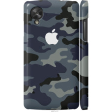 Чехол на LG Nexus 5 Камуфляж 1 (4897c-57)