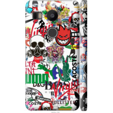 Чехол на LG Nexus 5X H791 Many different logos (4022c-150)