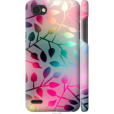 Чехол на LG Q6 Листья (2235c-1094)