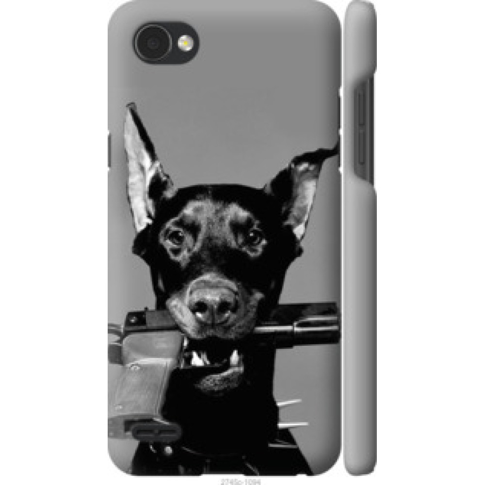 Чехол на LG Q6 Доберман (2745c-1094)