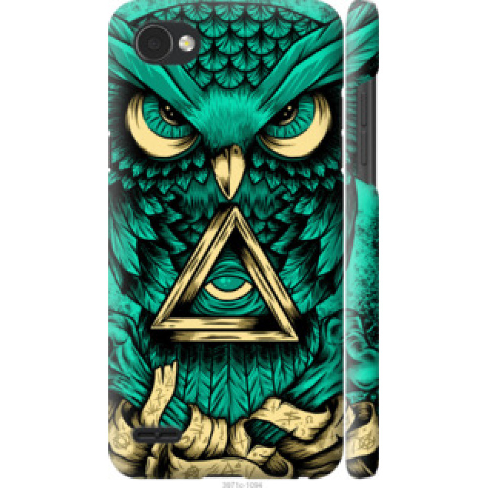 Чохол на LG Q6 Сова Арт-тату (3971c-1094)