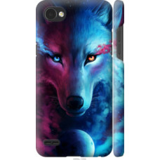 Чехол на LG Q6 Арт-волк (3999c-1094)