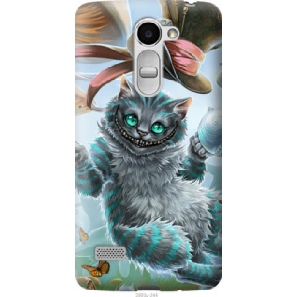 Чехол на LG Ray / X190 Чеширский кот 2 (3993u-244)